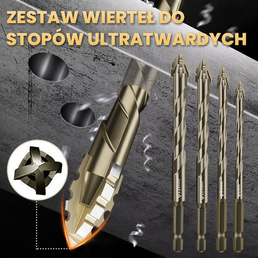 【⚡Zwiększa wydajność pracy】🔩Super mimośrodowy zestaw wierteł