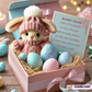 🐰Śliczna lalka króliczek - 🎁Idealny prezent dla dziecka.
