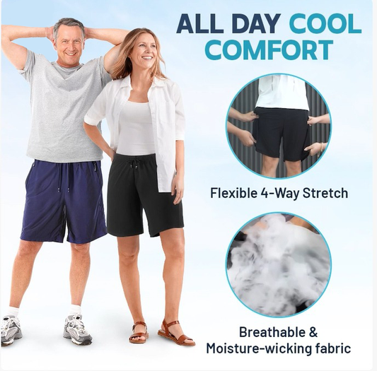 【M-5XL】❄️Męskie szorty szybkoschnące Ice Silk