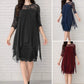 【S-3XL】👗Eleganckie szyfonowe sukienki damskie do kolan