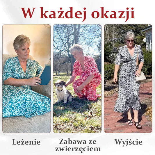 【S-5XL】🌸Swobodna sukienka na wakacje nad morzem