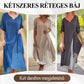 【S-4XL】💞Damska dwuczęściowa sukienka midi o zwiewnym kroju