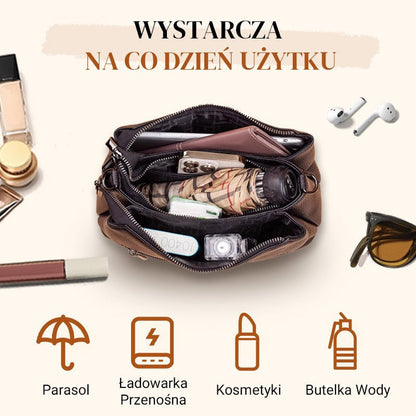 【🎊Elegancki i pewny siebie】👜Damska torebka na ramię z miękkiej skóry