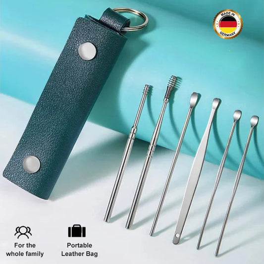 【✨Kup 1 i otrzymaj 1 gratis】👂Przenośny zestaw do czyszczenia kanału słuchowego - 1 Zestaw 6 szt.