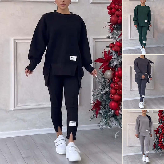 【S-4XL】💖Zestaw składający się z luźnej koszulki i spodni