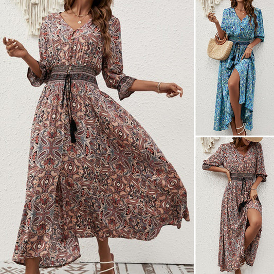 【S-XL】🌺Sukienka damska w stylu bohemy