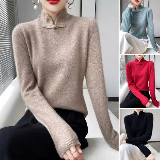 【M-2XL】🔥Zimowy sweter z półgolfem w stylu vintage