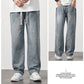 【M-4XL】👖Męskie luźne proste dżinsy - Relaks i wygoda