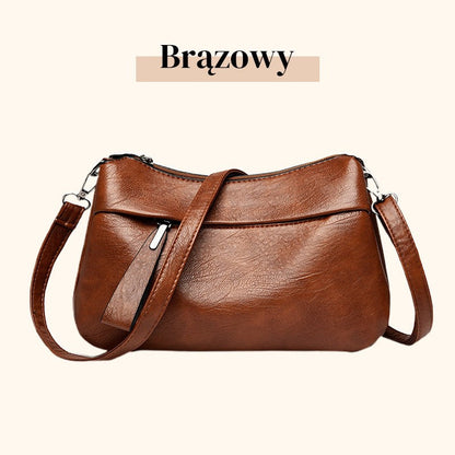 【🎊Elegancki i pewny siebie】👜Damska torebka na ramię z miękkiej skóry