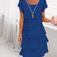 【S-4XL】💝Rochie cu volane pentru femei, cu croială casual