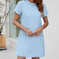【S-2XL】👗Elegancka damska sukienka tweedowa z krótkim rękawem