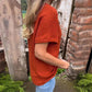 【M-2XL】👚Damski stylowy top z krótkim rękawem z dekoltem w szpic