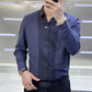 【M-4XL】👔Męska koszula Patchwork w stylu Business Casual