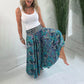 【M-2XL】🌺Elastyczne spodnie w pasie z etnicznym nadrukiem