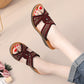 ✨2024 Nowe produkty👡Antypoślizgowe sandały na koturnie z miękką podeszwą w stylu retro
