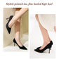👠Czarne szpilki damskie z czubkiem w szpic - ✨Elegancki i pewny siebie