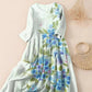 【🌹2024 Nowe produkty】👗Plisowana sukienka z nadrukiem