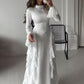 【✨Najwyższa elegancja】👗Szykowna, zwiewna, błyszcząca sukienka dla kobiet