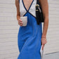 【🎊2024 Nowe produkty】👗V Neck Maxi Sleeveless Dress