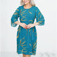 【M-3XL】🌸2025 Fala Elegancji Zwiewna Sukienka z Paskiem
