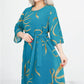 【M-3XL】🌸2025 Fala Elegancji Zwiewna Sukienka z Paskiem