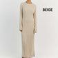 【✨Elegancki i intelektualny】👗Eleganckie damskie sukienki maxi z dzianiny