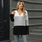 【💖Stylowy i elegancki】🌈Damski sweter z kapturem w kolorowe wzory