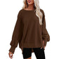 【✨2024 Nowe produkty】👚Oversizowe bluzy z okrągłym dekoltem