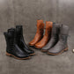 【🎊2025 Nowe produkty】👢Krótkie buty retro z grubym obcasem