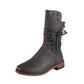 【🎊2025 Nowe produkty】👢Krótkie buty retro z grubym obcasem