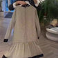 【✨2025 Nowe produkty】👗Elegancka damska sukienka w kropki z długim rękawem