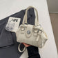 【🎊Nowe produkty 40% taniej】👜Lekka mała torba na ramię w jednolitym kolorze