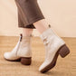 【✨2025 Nowe produkty】👢Damskie botki na wysokim obcasie w stylu retro