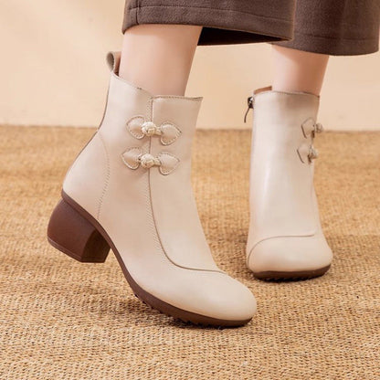 【✨2025 Nowe produkty】👢Damskie botki na wysokim obcasie w stylu retro