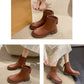 【✨2025 Nowe produkty】👢Krótkie buty z grubym spodem w stylu angielskim