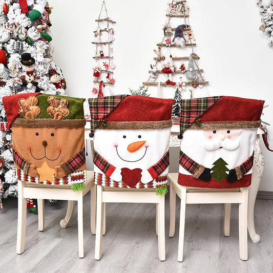 【🎅2025 Nowe produkty】🎄Świąteczny pokrowiec na krzesło