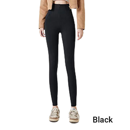 【M-2XL】🧘‍♀️Zapinane na zamek spodnie do jogi modelujące sylwetkę