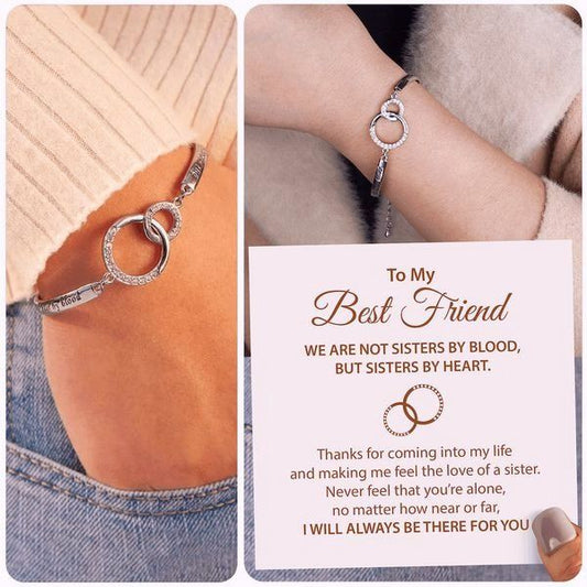 【🎁Idealny prezent】💞Prezent dla najlepszego przyjaciela Bransoletka przyjaźni