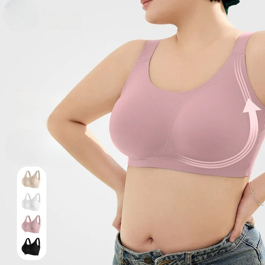 【💖M-4XL】👙Miękki biustonosz push-up bez drutów