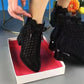 【35-40】👢Botki na obcasie z kokardką