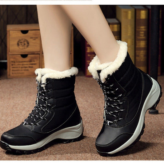 【35-43】👢Ciepłe, zagęszczone, wodoodporne, antypoślizgowe buty śniegowe