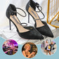 【34-40】👠Eleganckie damskie szpilki ze strasami