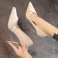 【EU 34-40】✨Damskie szpilki z kryształkami górskimi