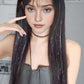 ✨Invisible Clip-in Hair Extensions with Hair Tinsel