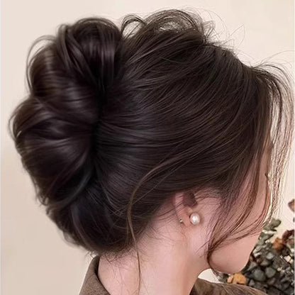 【✈️Płatność za pobraniem】🥰Peruka spinka do włosów fryzura kok