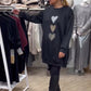 【S-3XL】💞Casualowy długi top z nadrukiem serca