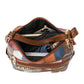 👜Torba w geometryczny wzór w stylu vintage z regulowanym paskiem