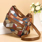 👜Torba w geometryczny wzór w stylu vintage z regulowanym paskiem