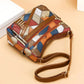 👜Torba w geometryczny wzór w stylu vintage z regulowanym paskiem