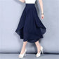 【M-3XL】👗Szyfonowe kuloty damskie z wysoką talią